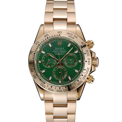 daytona oro con quadrante verde|Acquista Rolex Daytona su Chrono24.